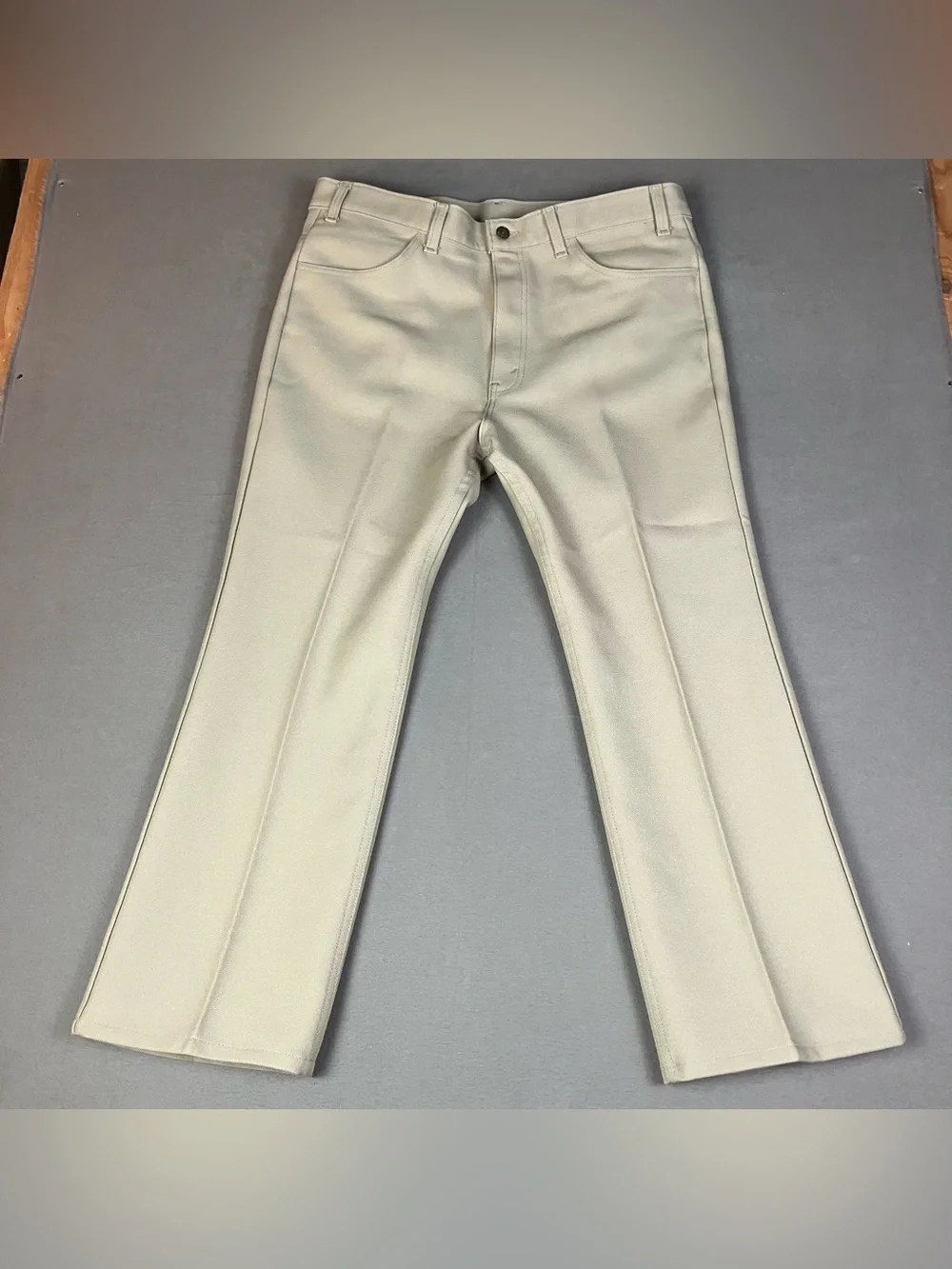 Vintage Levi's 517 Bootcut Pants Mens 38x30 Dacron Polyester USA (Lot Of 3).